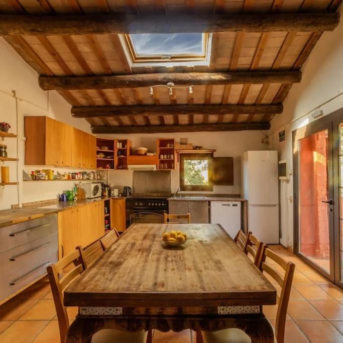 Masia Can Castellar Sant Iscle De Vallalta Ngoại thất bức ảnh